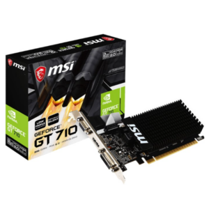 MSI Nvidia GeForce GT 710 2GD3H 2GB 64-BIT Graphics Card