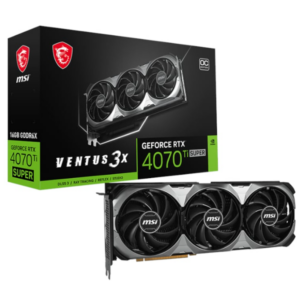 MSI Nvidia GeForce RTX 4070Ti Super Ventus 3x OC 16GB Graphics Card