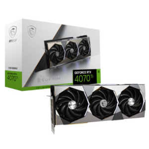 MSI Nvidia GeForce RTX 4070Ti Suprim 12G GDDR6X 256-BIT Graphics Card