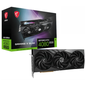MSI Nvidia GeForce RTX 4080 Super Gaming X Slim 16GB Graphics Card