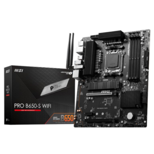 MSI PRO B650-S Wi-Fi AMD AM5 ATX Gaming Motherboard