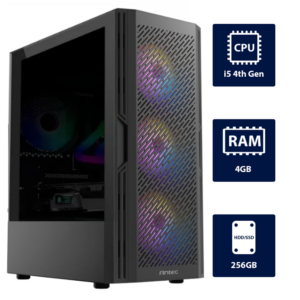 i5 4th, 4GB RAM, 256GB SSD Desktop Computer