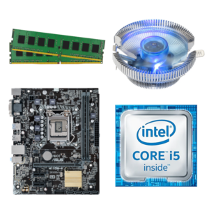 i5 6th Gen CPU, 8GB RAM, Blue LED CPU FAN, H110 Motherboard Combo