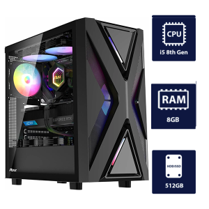 i5 8th, 8GB RAM, 512GB SSD Gaming Computer