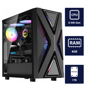 i5 8th, 8GB RAM, 1TB HDD Gaming Computer