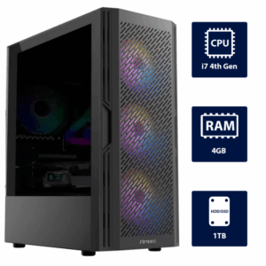 i7 4th, 4GB RAM, 1TB HDD Gaming Computer
