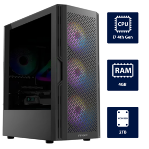 i7 4th, 4GB RAM, 2TB SSD Gaming Computer