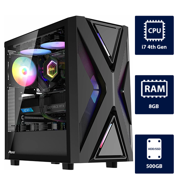 i7 4th Gen, 8GB RAM, 500GB HDD, Desktop Computer