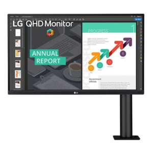 LG 27″ IPS Panel QHD Monitor - 75Hz