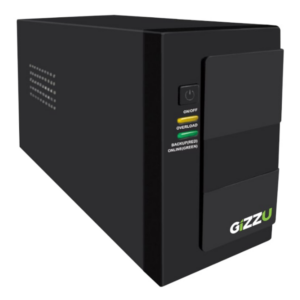 GIZZU 1000VA 1x Type-M 1x USB Com UPS