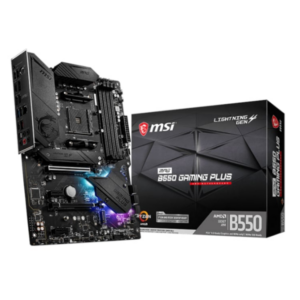 MSI MPG B550 GAMING PLUS AMD AM4 ATX Gaming Motherboard