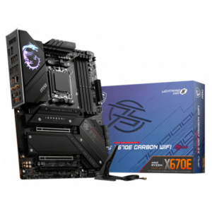 MSI MPG X670E CARBON WIFI AMD AM5 ATX Gaming Motherboard