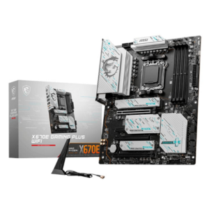 MSI X670E GAMING PLUS WIFI AMD AM5 ATX Gaming Motherboard