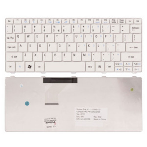 Acer Aspire 1830T No Frame Laptop Keyboard White