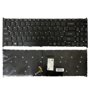 Acer Swift 3 A515-52, NO FRAME, Laptop Keyboard Black Backlit