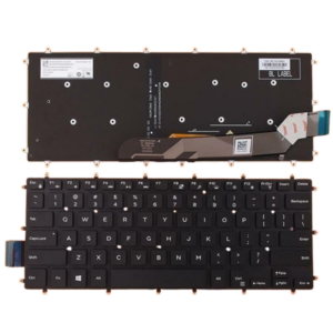 Dell Inspiron 0M9DMK, No Frame, Laptop Keyboard Black