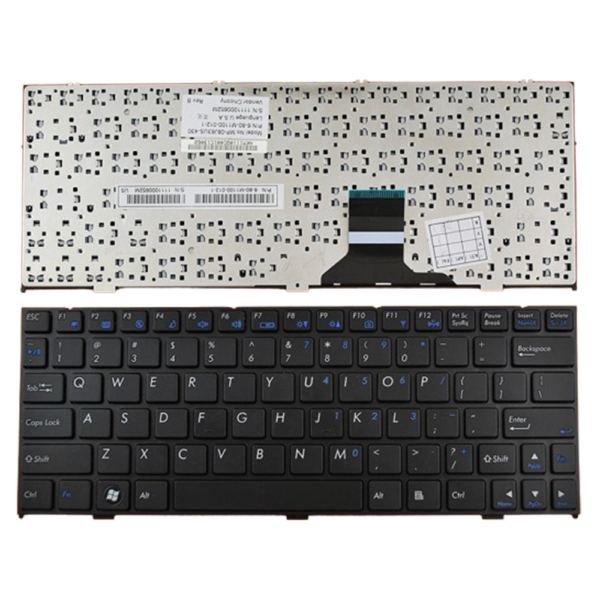 Clevo, Gigabyte, M1100 US Layout, Laptop Keyboard Black