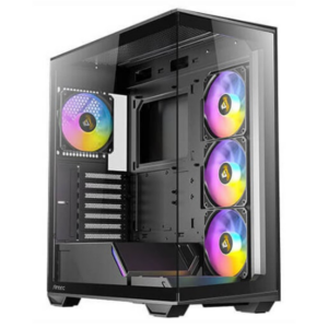 Antec C3 ARGB ATX ARGB Mid-Tower Gaming Chassis – Black