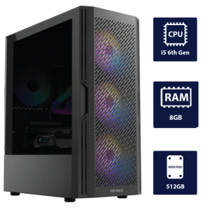 i5 6th, 8GB RAM, 512GB SSD Desktop Computer