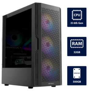 i5 6th, 32GB RAM, 500GB HDD Desktop Computer