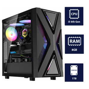 i5 6th, 8GB RAM, 1TB HDD RUIX CV203 Desktop Tower