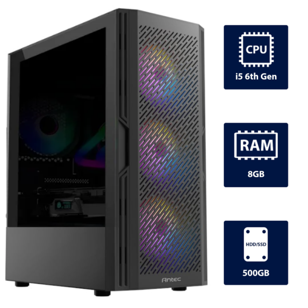 i5 6th, 8GB RAM, 500GB HDD Desktop Computer