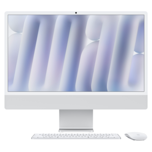 24" iMac Retina 4.5K display: Apple M4 chip 10‑core CPU and 10‑core GPU, 16GB, 512GB SSD - Silver (A3137)