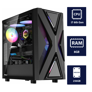 i7 6th, 8GB RAM, 256GB SSD Gaming Computer