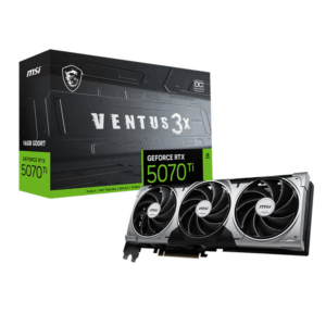 MSI GeForce RTX 5070 Ti 16G VENTUS 3X OC Graphics Card