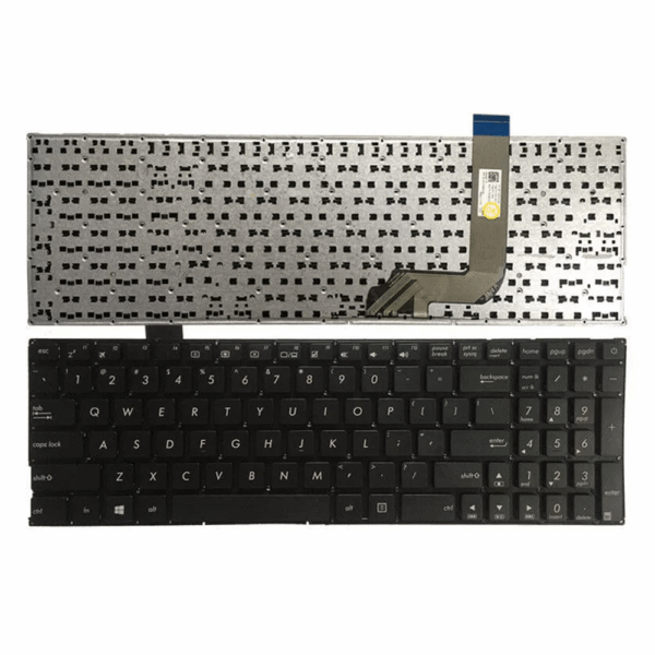 Asus F542, F542U, No Frame, Laptop Keyboard Black