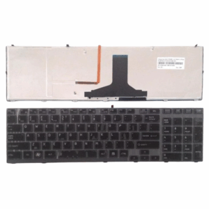 Toshiba Qosmio X770, NSK-TQ2BC Gray Frame Keyboard Black