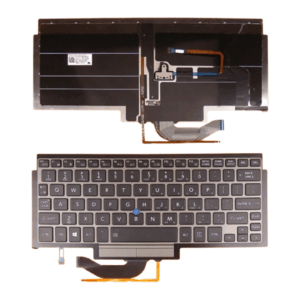 Toshiba Z10, Z10T Series, No Frame Laptop Keyboard Black