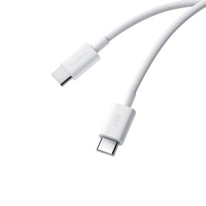 Xiaomi 3A Braided USB Type-C to USB Type-C Cable 1M – White