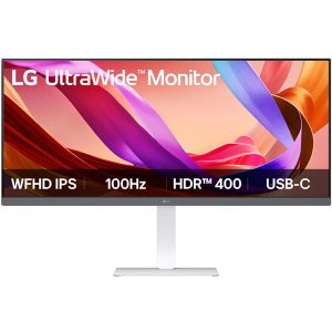 LG UltraWide 34 Inch IPS FHD White Monitor