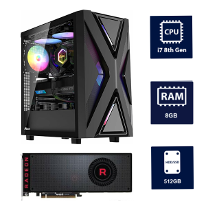 i7 6th, 8GB RAM, 512SSD, Z190 Motherboard,MSI Radeon RX VEGA 56 AIR BOOST 8GB, Gaming Computer