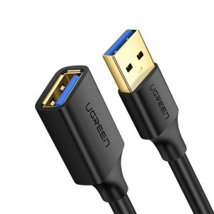UGREEN USB 3.0 Extension Cable – Male to Female, 5Gbps Data Transfer – 1m