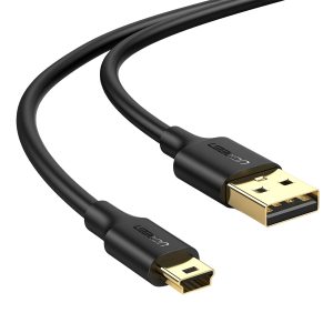 UGREEN US132 USB to Mini USB 2.0, 450Mbps SuperSpeed Cable – 1m